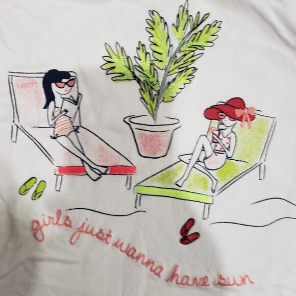 Gymboree, Bundle of 3  Girl's Clothing 2 long Sleeves and a short sleeve T-Shirt - Picture 4 of 10